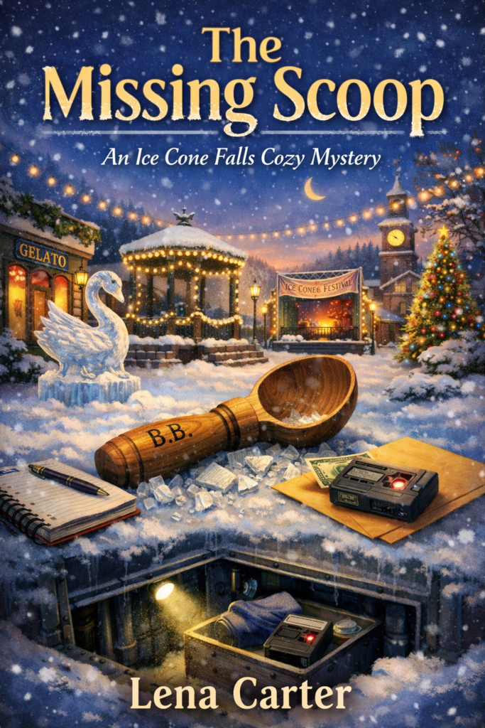 The Missing Scoop Cozy Mystery Book