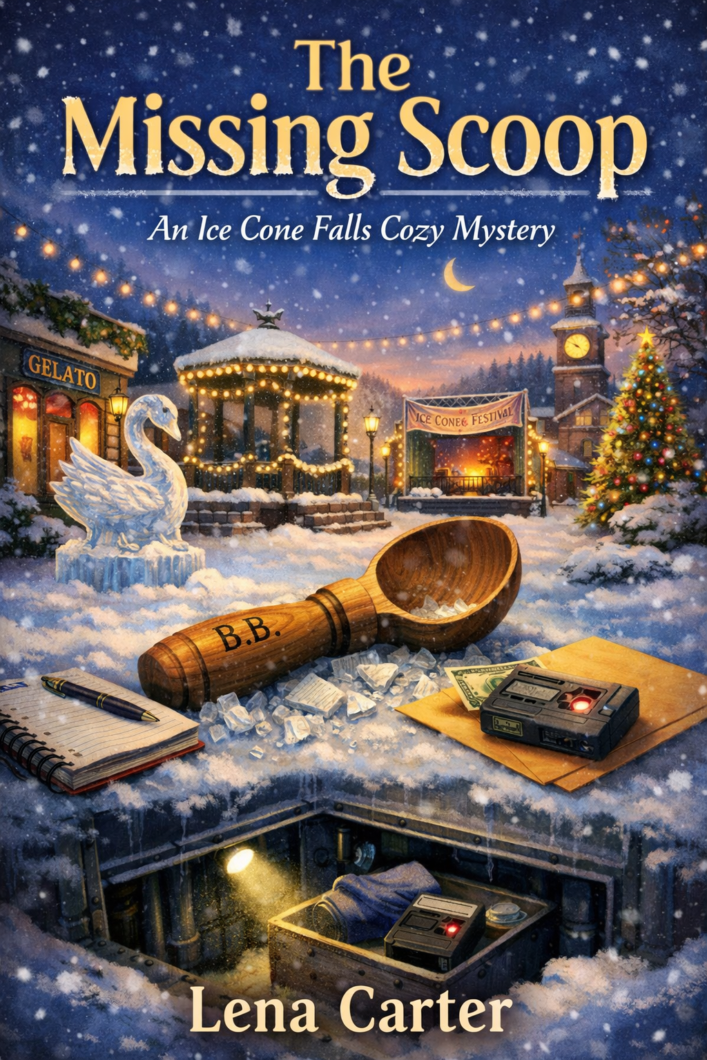 The Missing Scoop Cozy Mystery Book